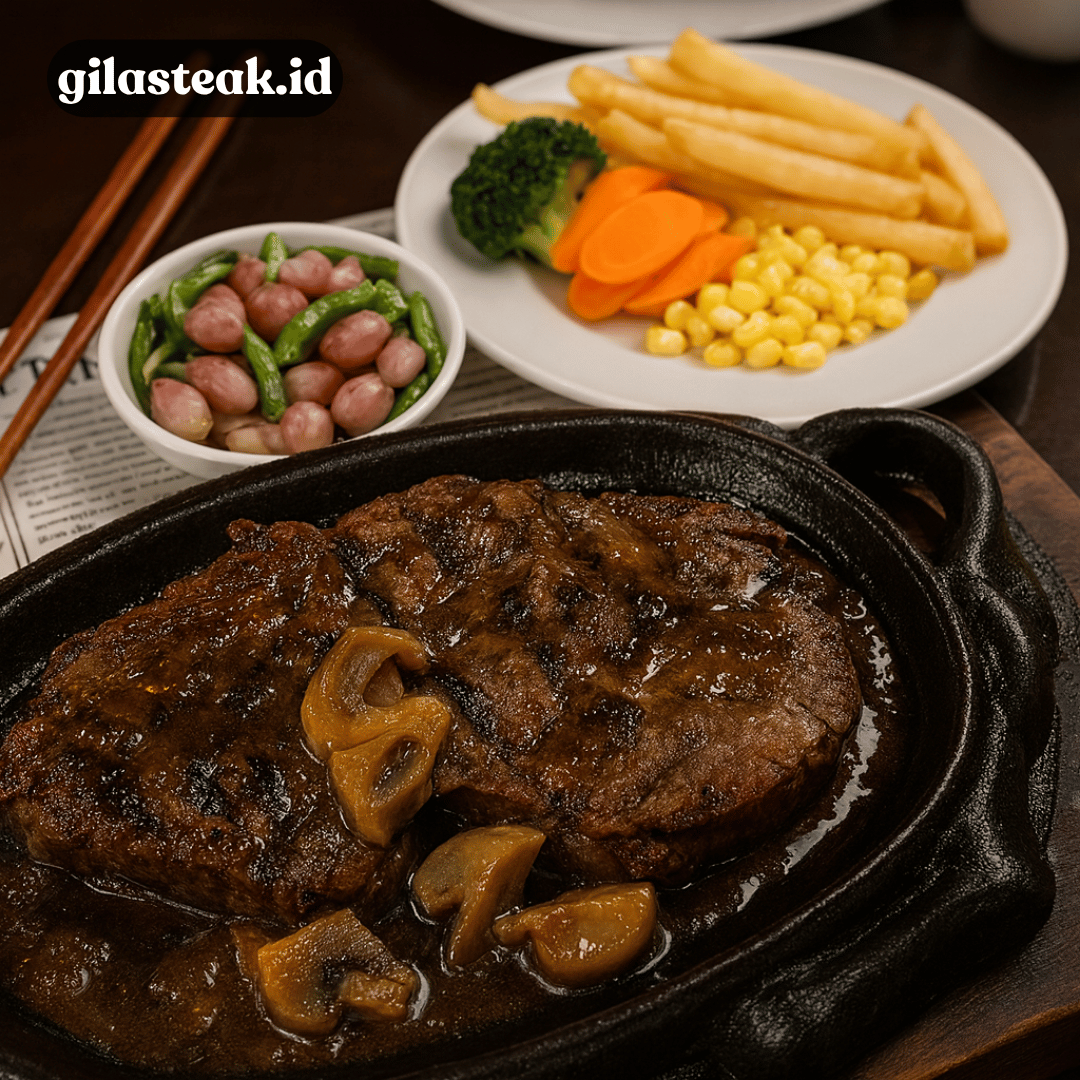 Read more about the article Steak di Gambir: Dagingnya Lembut, Sausnya Nendang!