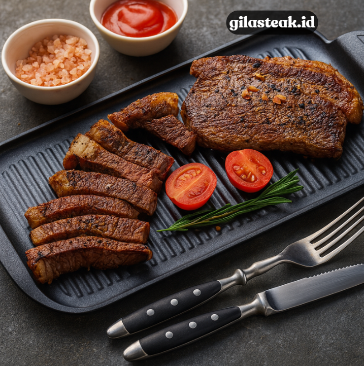 You are currently viewing Steak Sehat Tanpa Minyak, Cocok untuk Diet Tinggi Protein