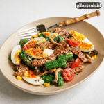 kombinasi sayur sehat steak