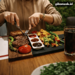 makan steak baik untuk diet protein